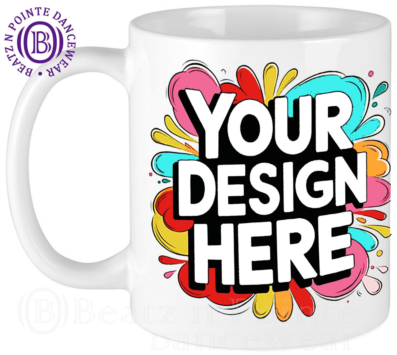 White ceramic mug White ceramic mug