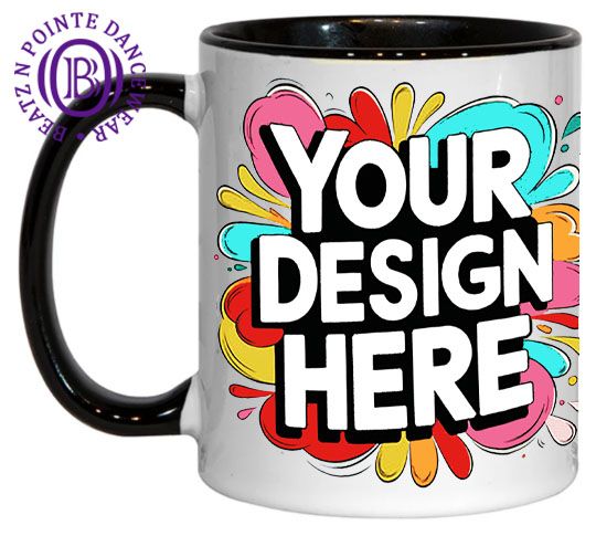 Coloured inner & handle mug