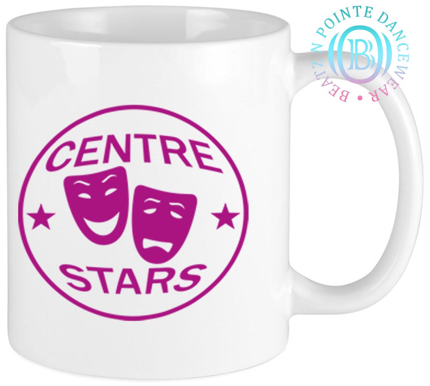 Centre Stars ceramic mug