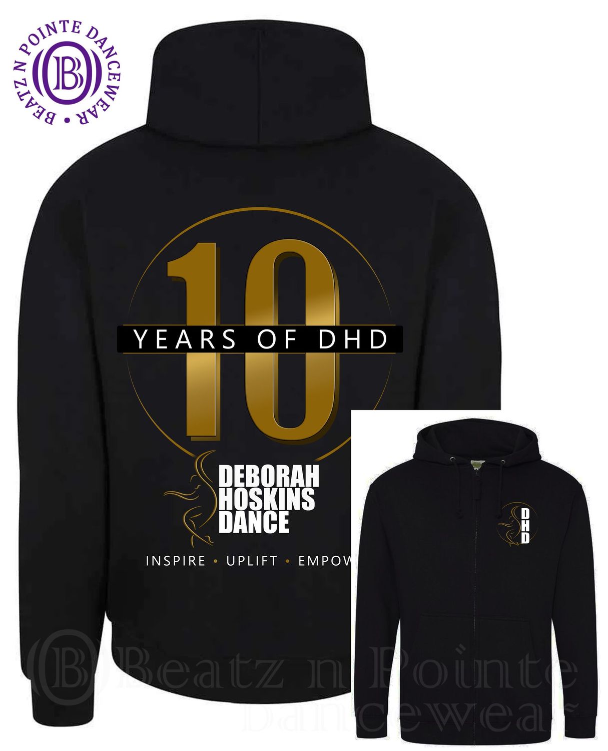DHD 10 year anniversary hoodie Ltd Ed DHD 10 year anniversary hoodie Ltd Ed