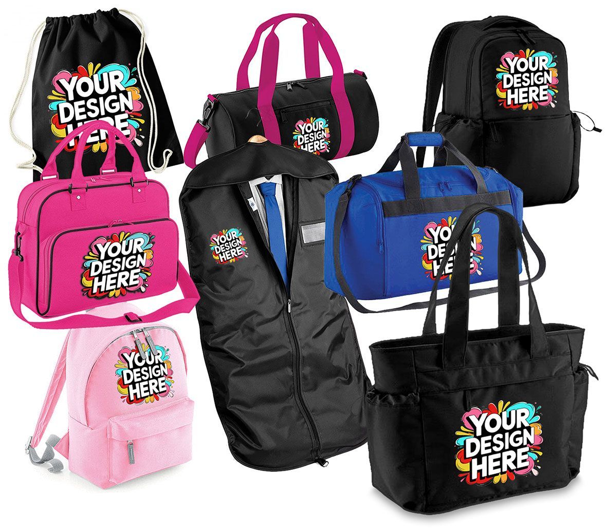 Selection of bags
