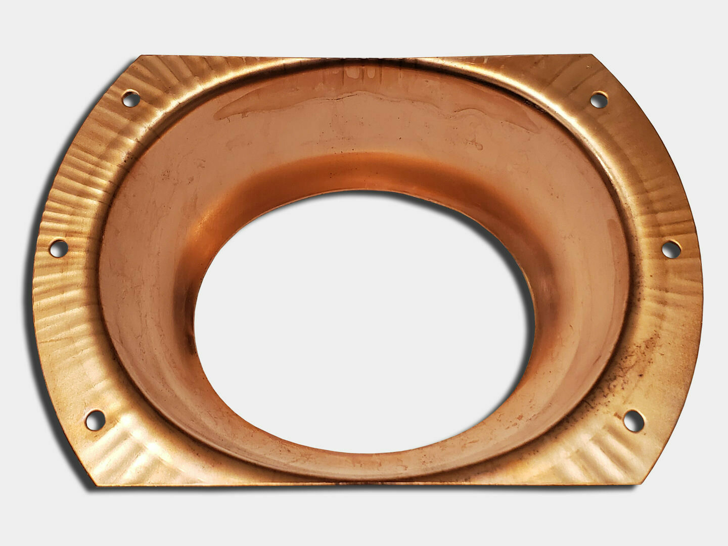 Download Oval Stamped Flat Flange Copper Gutter Outlet K and Box ... Yellowimages Mockups