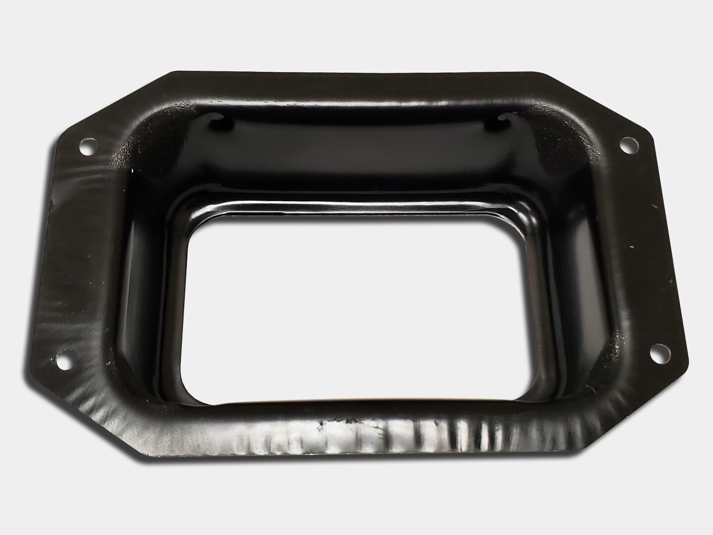 2x3 Square Aluminum Gutter Outlet Box / K Gutter Shop K&M Sheet