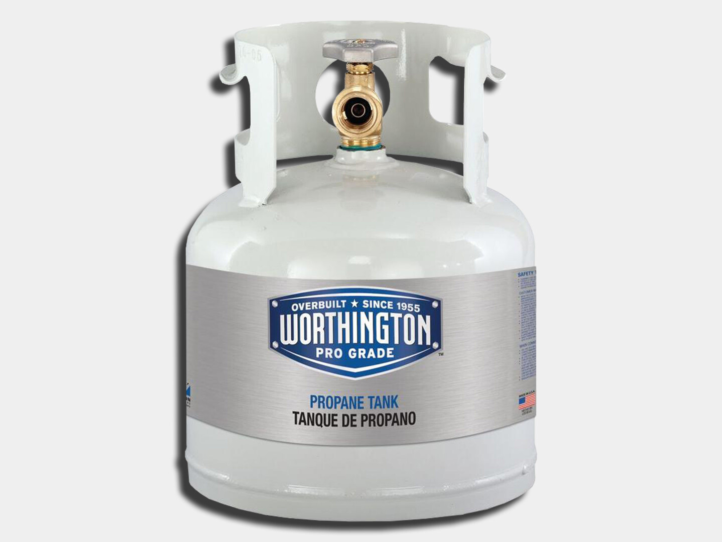Most consider a "full" 20 lb propane tank to hold 4 gallons of pr...