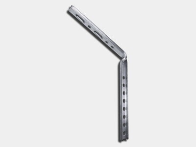 #12 Galvanized Steel Roof Mount Gutter Shank #12 Galvanized Steel Roof Mount Gutter Shank