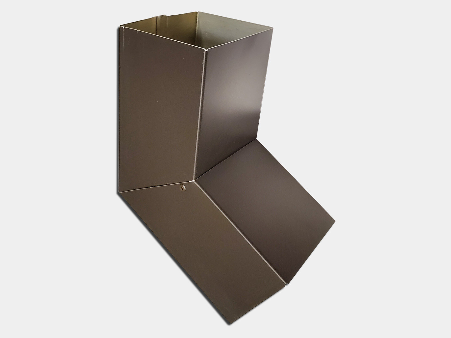 Plain Square Kynar Steel Elbow (A) Style for Downspout Shop K&M