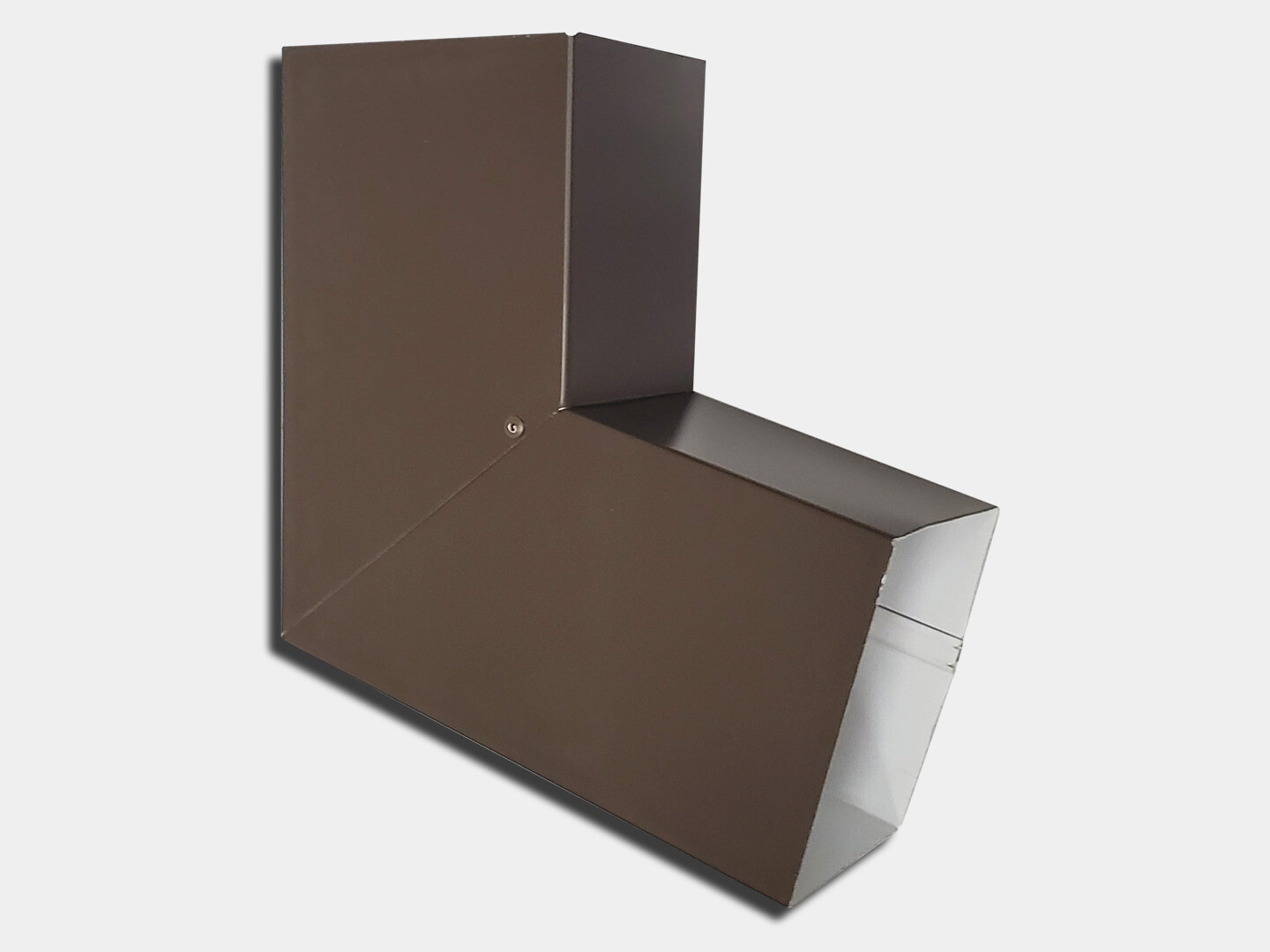 Plain Square Kynar Steel Elbow (B) Style for Downspout Shop K&M