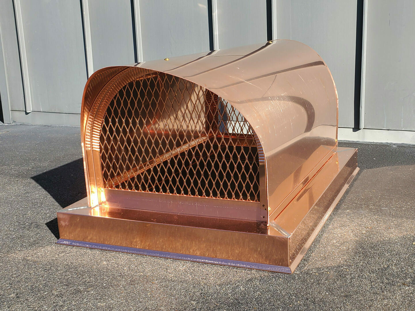 Custom Wagon Round Roof Chimney Cap Multi Flue