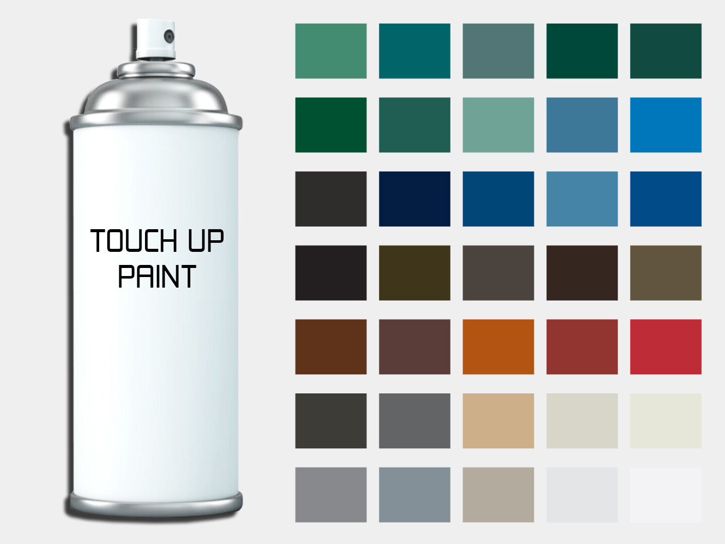 Touch Up Spray Paint for Mastic/ Atas Metal / Roof