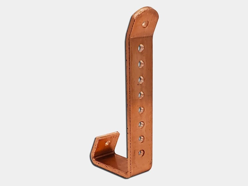 Heavy Duty Copper Gutter Wedge for Angled Fascia Heavy Duty Copper Gutter Wedge for Angled Fascia