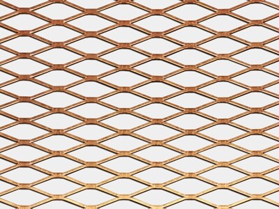 Expanded Copper Metal Screen Sheets and Coil