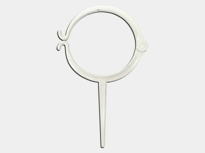 Plain Round Downspout Hook - Aluminum