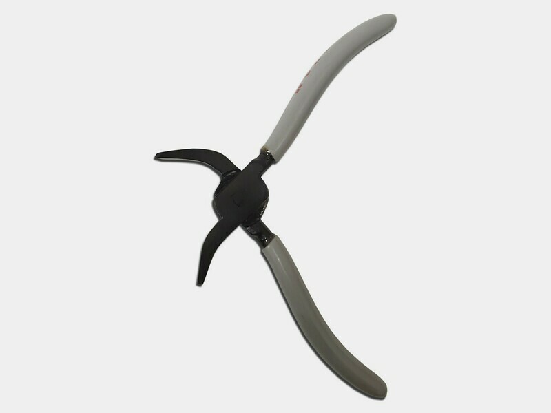 Wuko Mini Round 45° Bent Clinching Pliers / Tongs