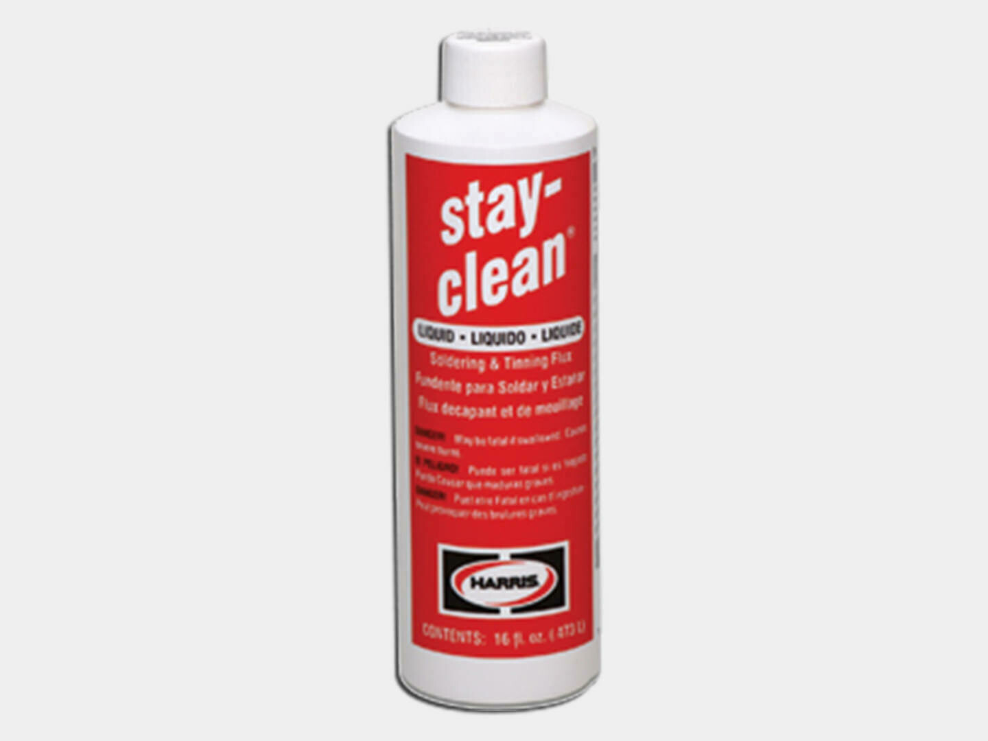 Stay-Clean Liquid Soldering Flux