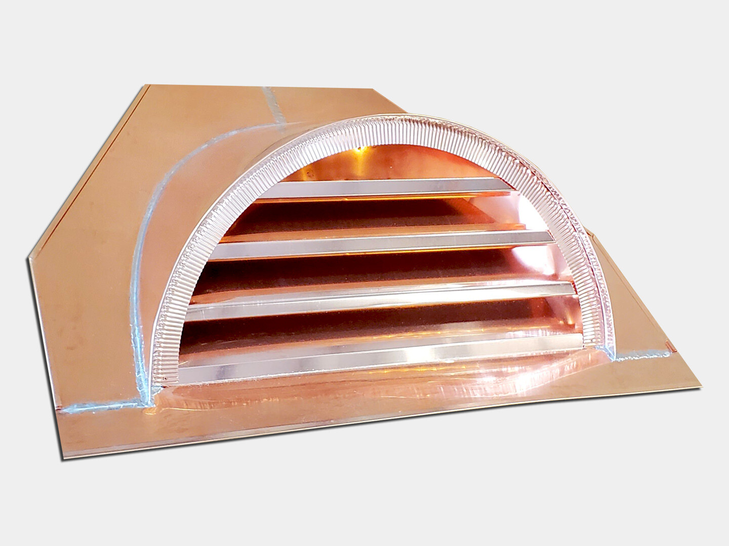 DORMER タップ M66×2 Half Round Roof Dormer - Copper, Aluminum, Steel