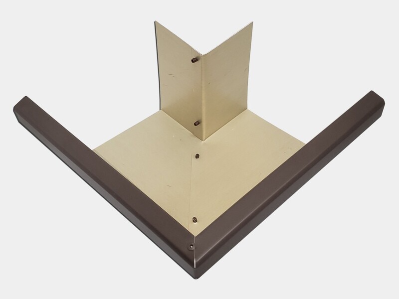 K-Style Kynar Steel Gutter Outside Miter