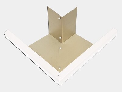K-Style Aluminum 0.032" Kynar Gutter Outside Miter