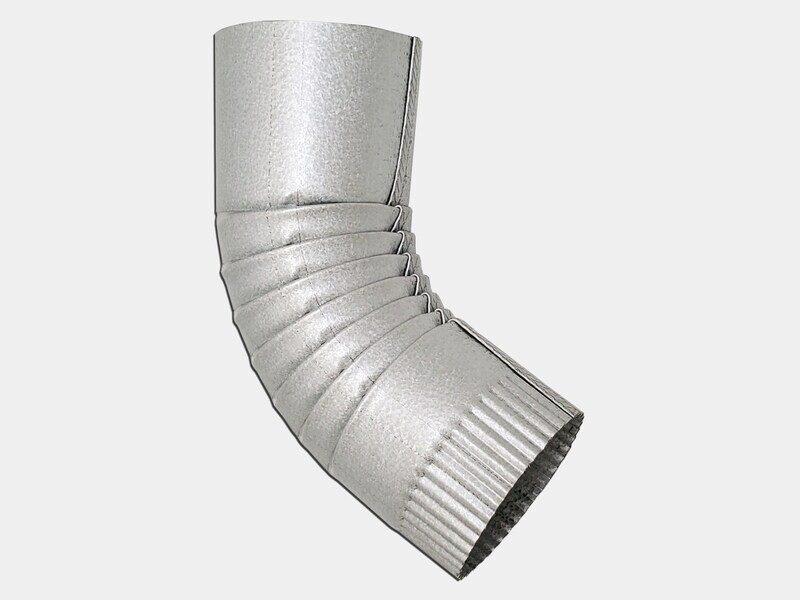 Plain Round Galvalume Plus Elbow Plain Round Galvalume Plus Elbow