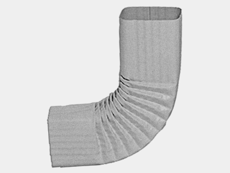 Square Corrugated Galvalume Plus Elbow (B) Style