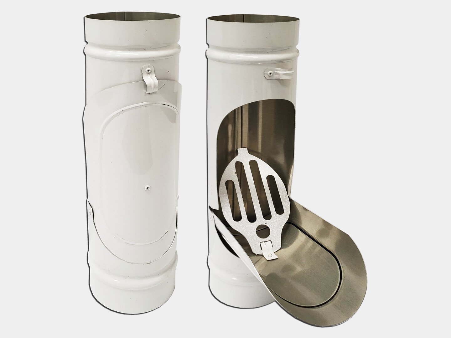 Plain Round 0.027 Plain Round 0.027" Aluminum Downspout Cleanout