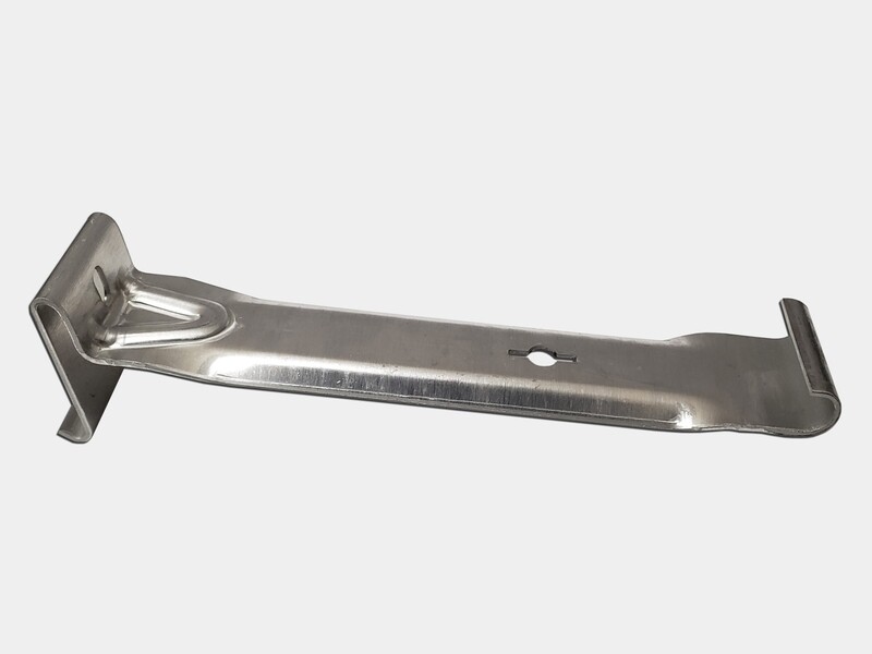 6" Half Round Gutter Aluminum Hidden Hanger