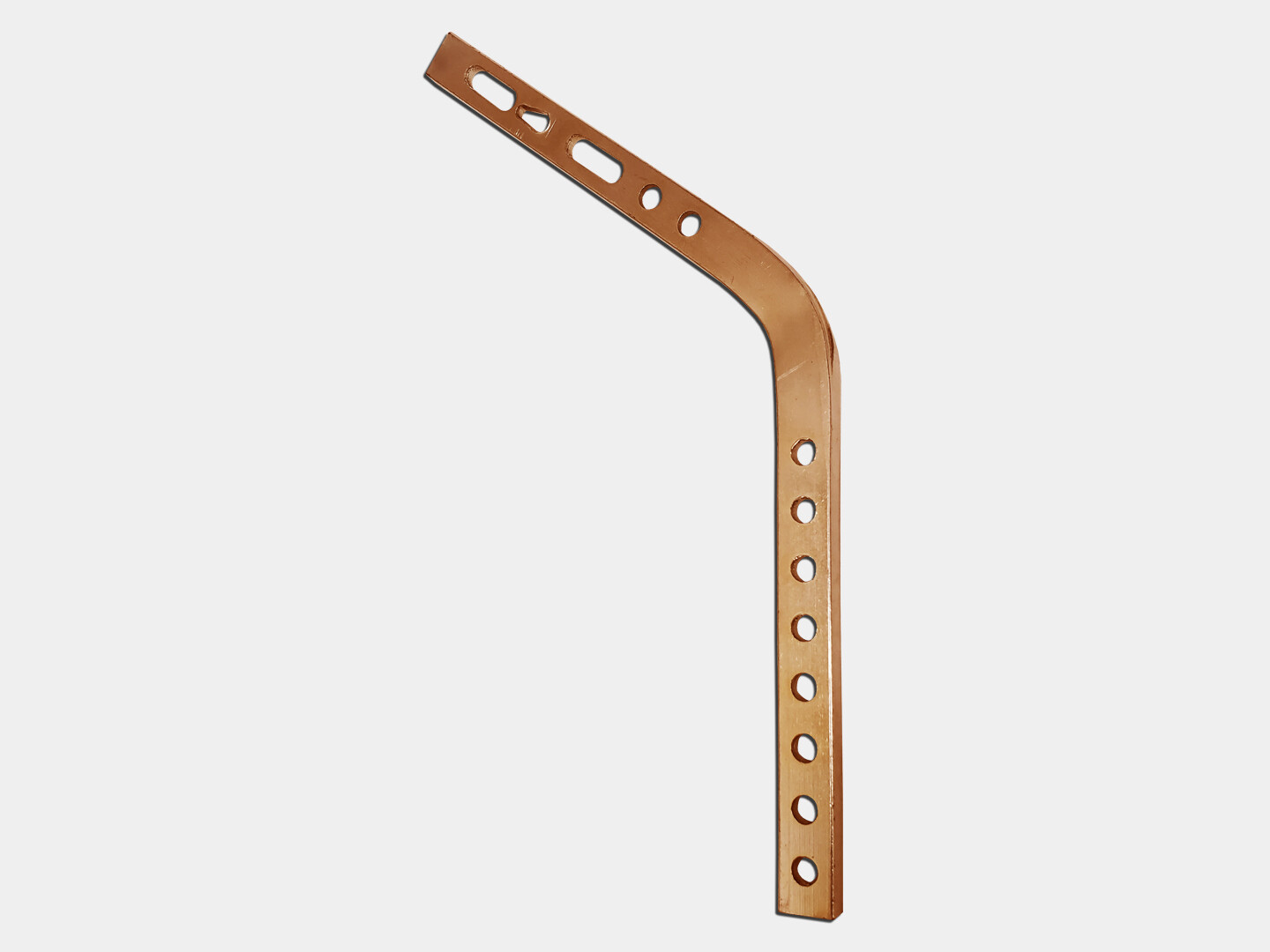 #11 Shank for Copper Gutter Hanger on Exposed Rafter