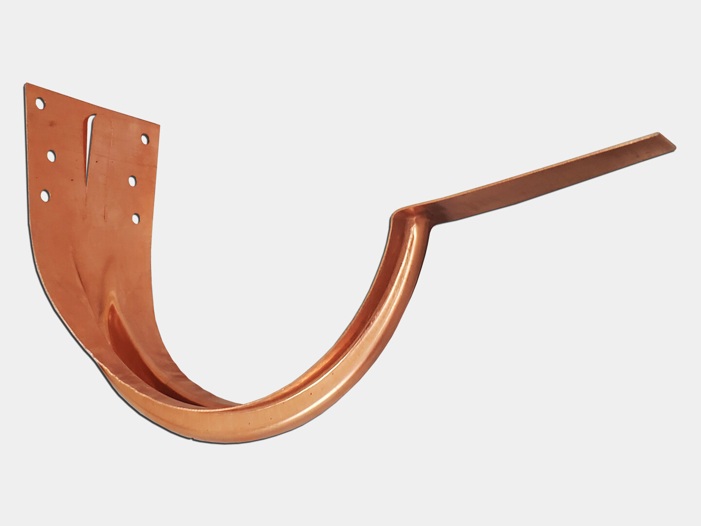 Stamped Half Round Gutter Copper Hanger