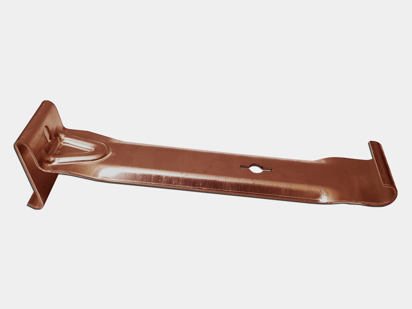 6 6" Half Round Gutter Copper Hidden Hanger