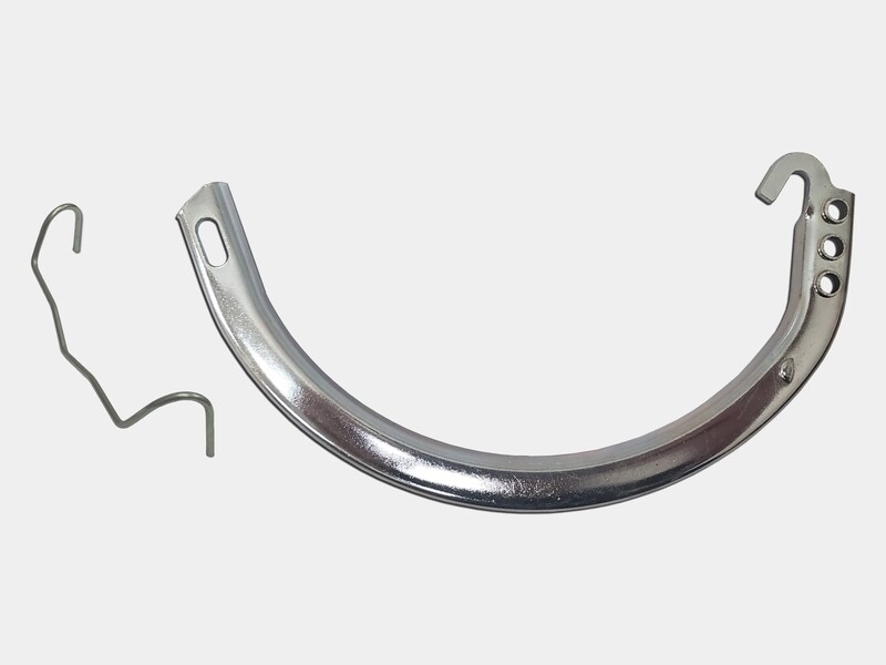 Galvanized Steel Gem Circle Half Round Gutter Hanger