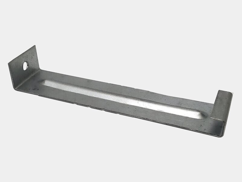 Galvanized Steel Hidden Gutter Bracket - No Clip and Screw Galvanized Steel Hidden Gutter Bracket - No Clip and Screw