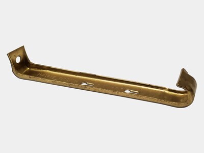 Brass Hidden Gutter Hanger - No Clip and Screw