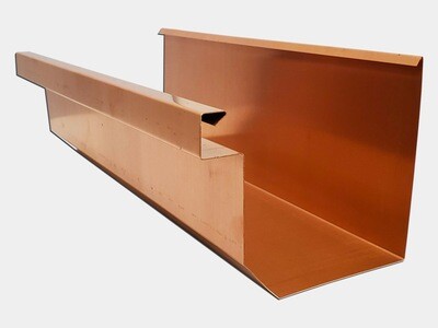 Copper Residential Box Gutter