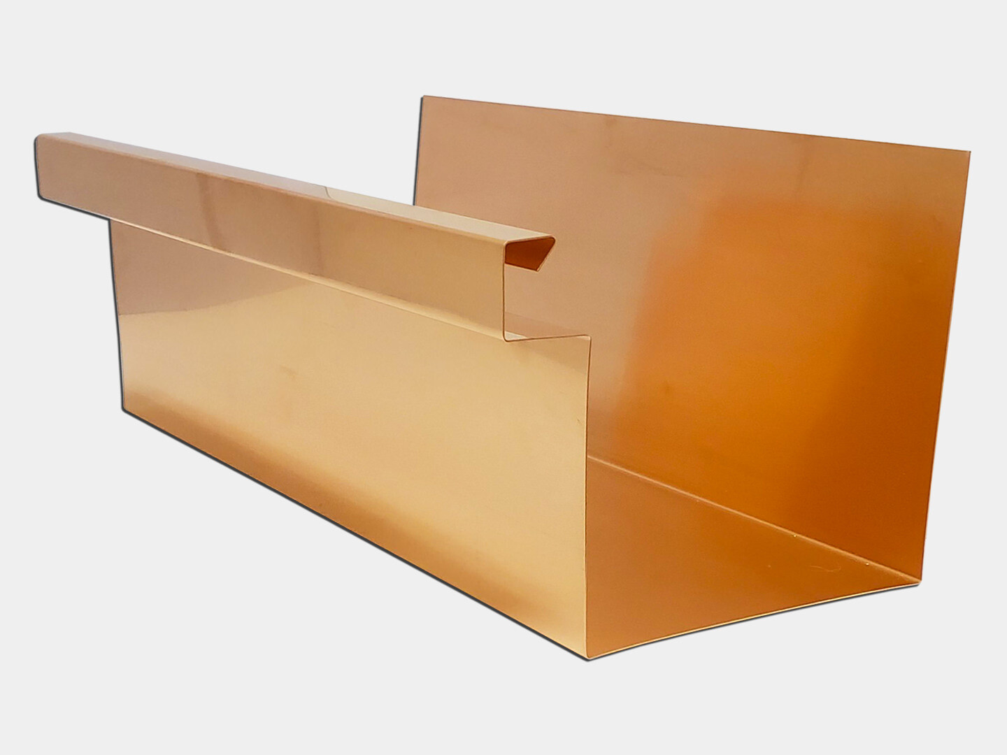 Copper Commercial Box Gutter