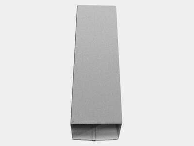 Plain Square Galvalume Plus Downspout