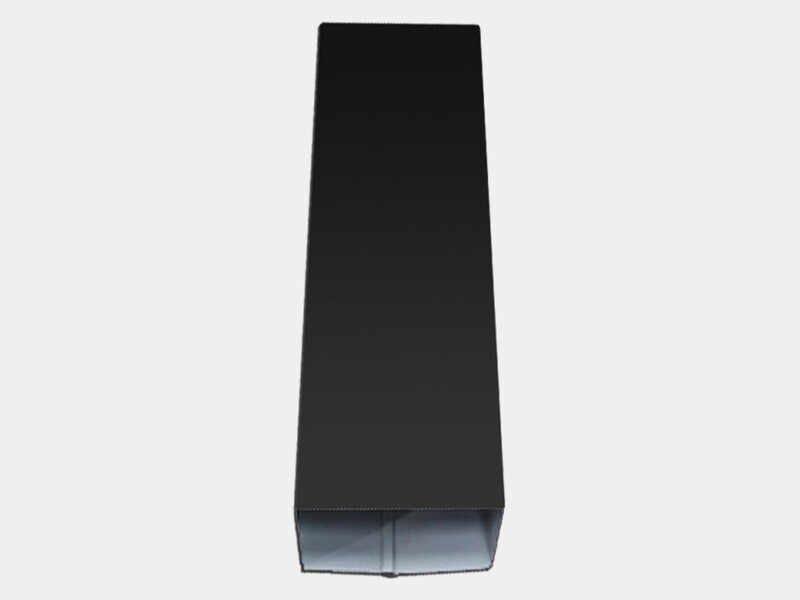 Plain Square Kynar Steel Downspout