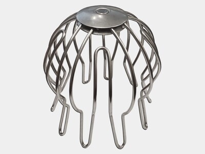 Aluminum Heavy Duty Downspout Wire Strainer