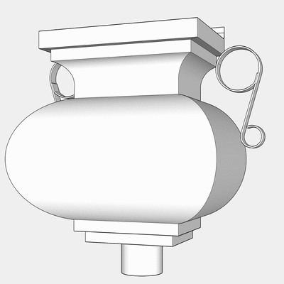 The Buddha Conductor Head | Leader Head - Copper and Zinc