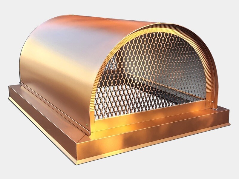 Barrel Roof Chimney Cap