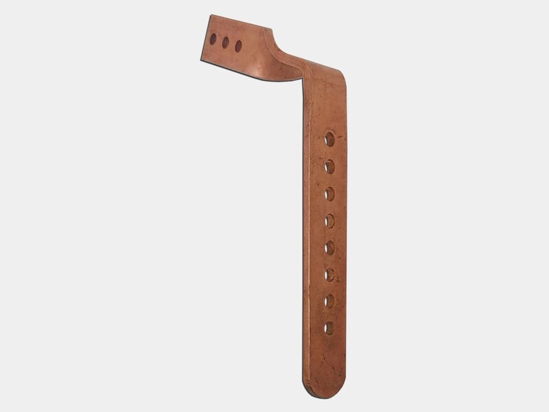 Copper Universal Rafter Mount for Gutter Bracket Copper Universal Rafter Mount for Gutter Bracket