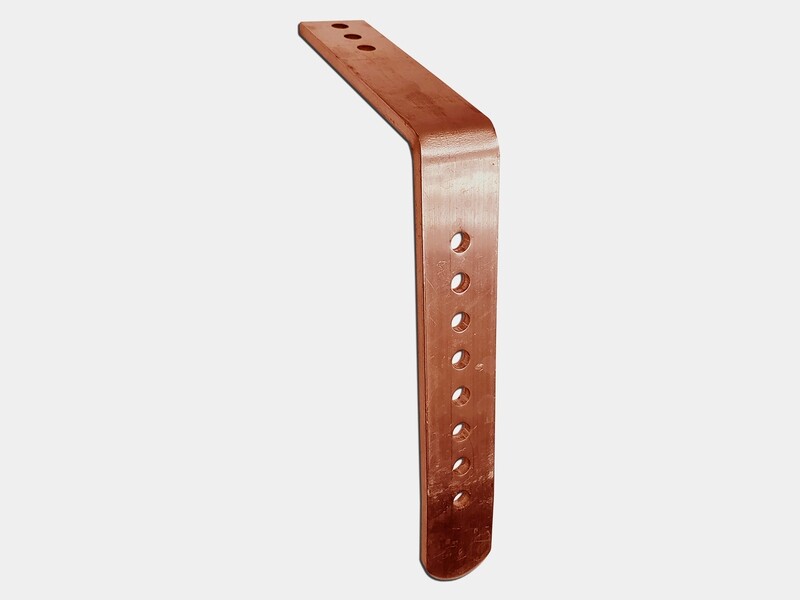 Copper Universal Roof Mount for Gutter Bracket Copper Universal Roof Mount for Gutter Bracket
