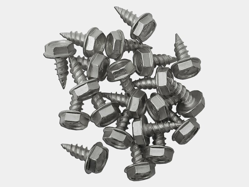 Stainless Steel 3/8" Zip Screws