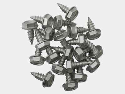 Stainless Steel 3/8" Zip Screws