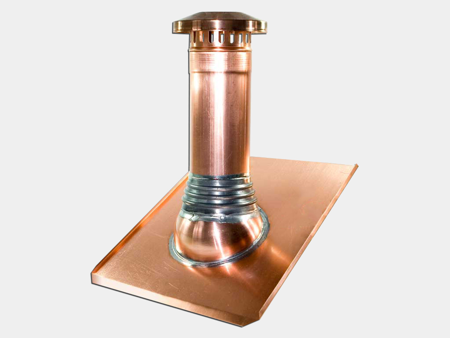 Pipe Roof Vent Stack Cover with Flexible Mounting Flange