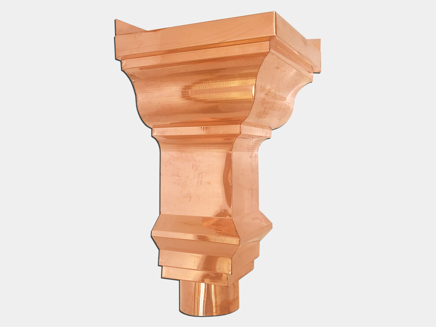 The Philadelphia Ornamental Inside Corner Conductor Head The Philadelphia Ornamental Inside Corner Conductor Head