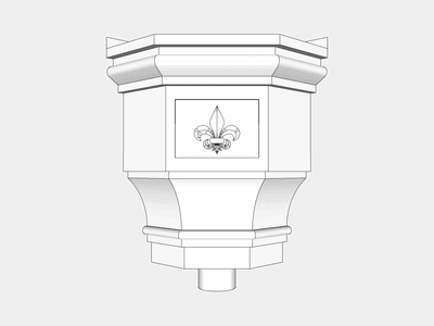 The Churchill Inside Corner Conductor Head | Leader Head