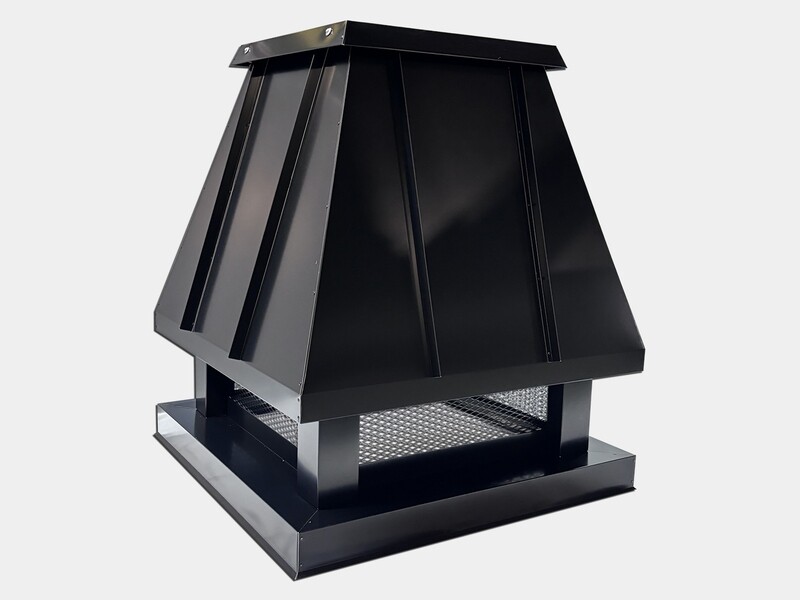 Standing Seam Roof Chimney Cap / Shroud