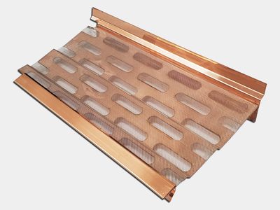 KM Copper Gutter Screen