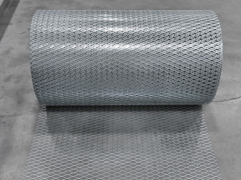 Expanded Aluminum Metal Screen Sheets and Coil
