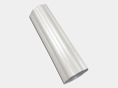 Round Corrugated 0.032" Kynar Aluminum Downspout