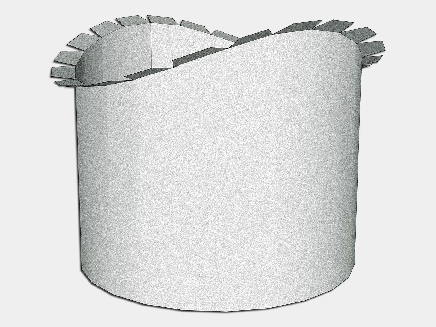 Half Round Gutter Galvalume Plus B Style Gutter Outlet